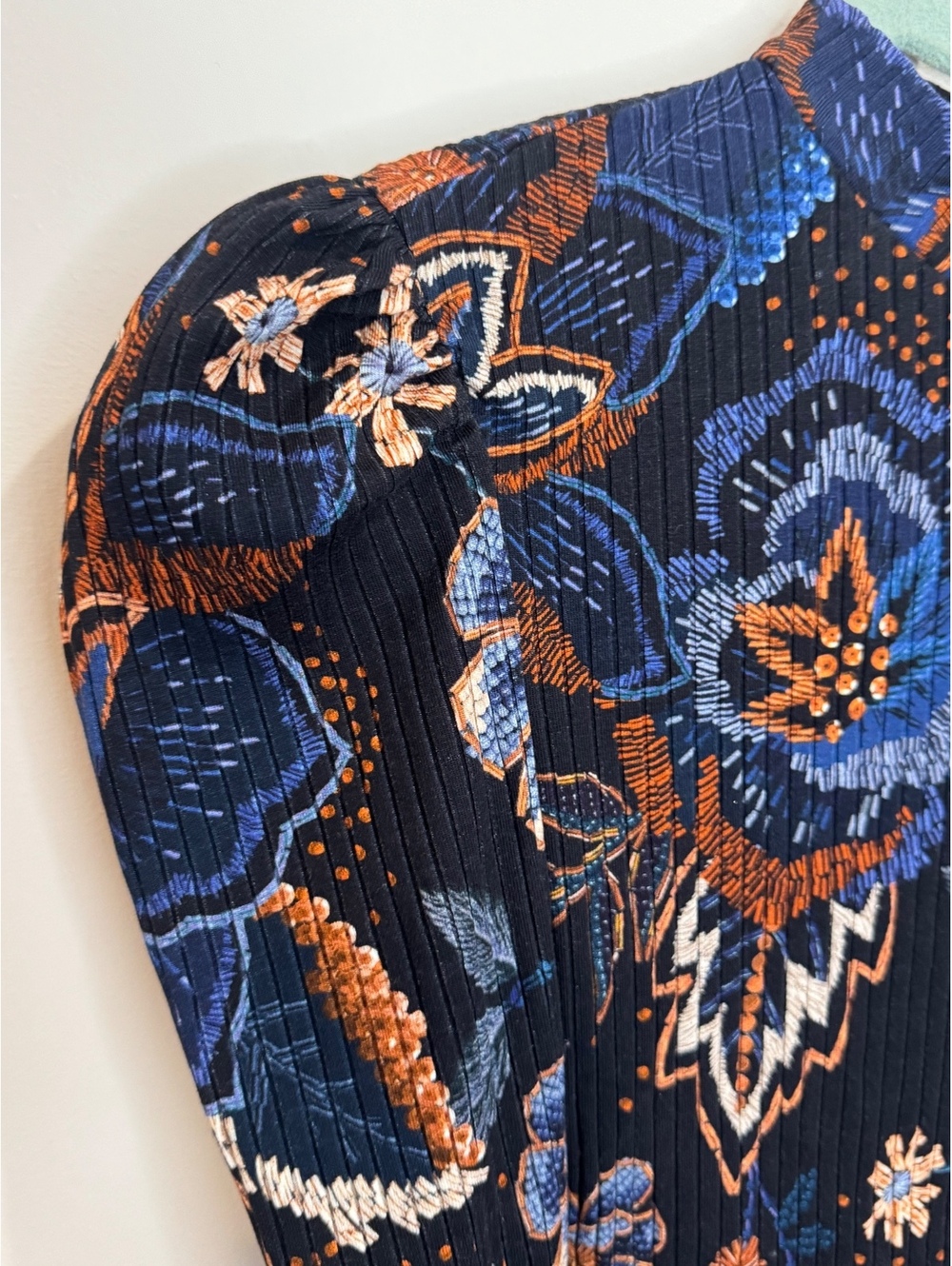 Farm Rio Snakes Bouquet Bodysuit Sz S - Picture 4 of 8